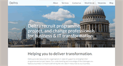 Desktop Screenshot of deltragroup.com